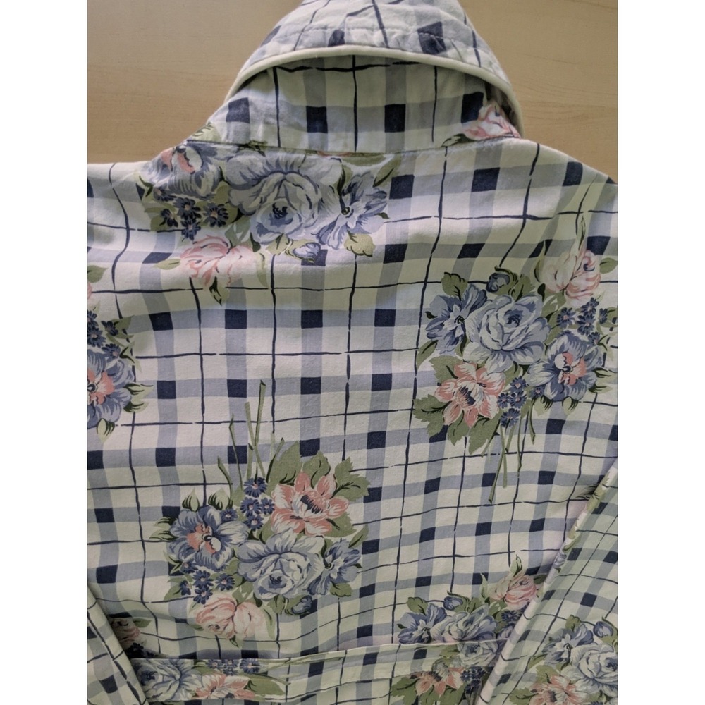 Vintage Robe NAP Rose With‎ Pockets - Picture 12 of 13